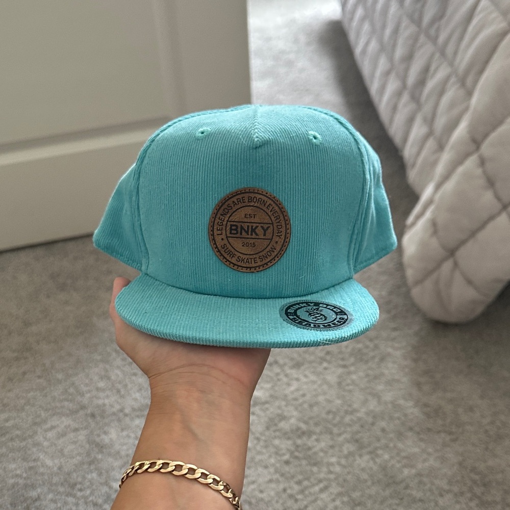 Turquoise Binky Bro Kids Snapback Hat